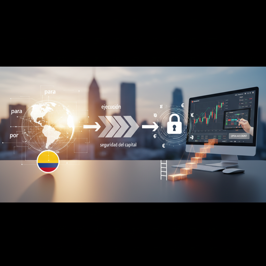 Guía definitiva para elegir brokers de Forex en Colombia: regulación, seguridad del capital, spreads, plataformas y proceso para abrir cuenta paso a paso.