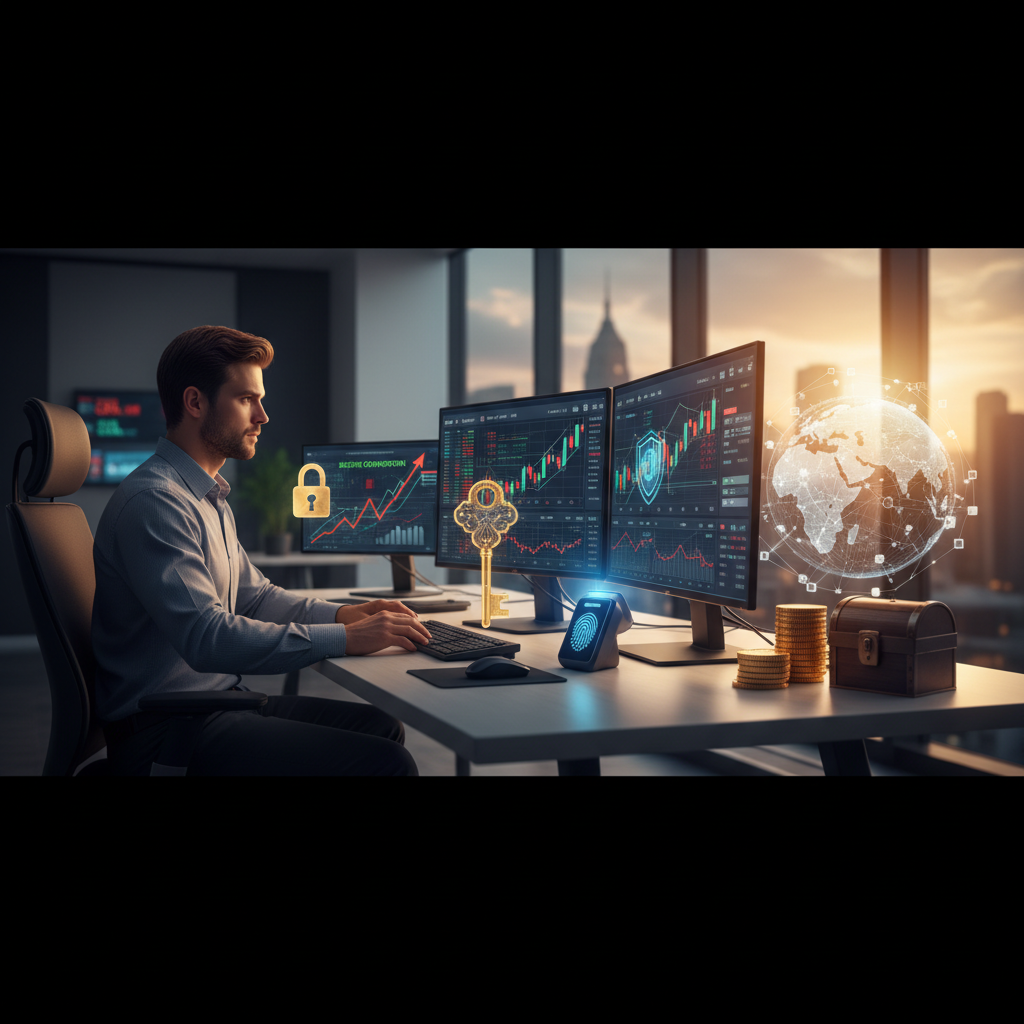 Guía definitiva de seguridad en brokers en Colombia: cómo elegir broker seguro, proteger cuentas, gestionar riesgo y responder incidentes para proteger tu capital.